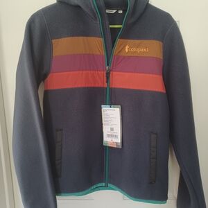 Cotopaxi Colorful Striped Fleece Jacket